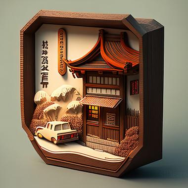 3D модель Mitsubishi Town Box (STL)